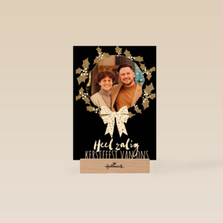 heel zalig kerstfeest met deze fotokaart