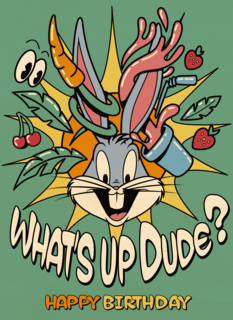 whats up dude van bugs bunny