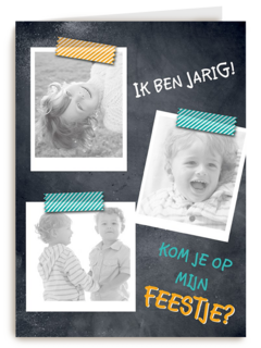 stoere uitnodiging voor verjaardag jongen