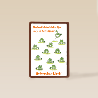 Beterschap Een Opkikkertje