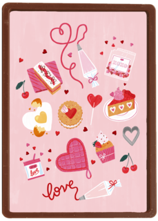 Valentijn liefde taarten