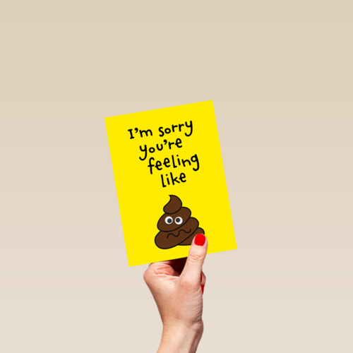 I am sorry you are feeling like shit