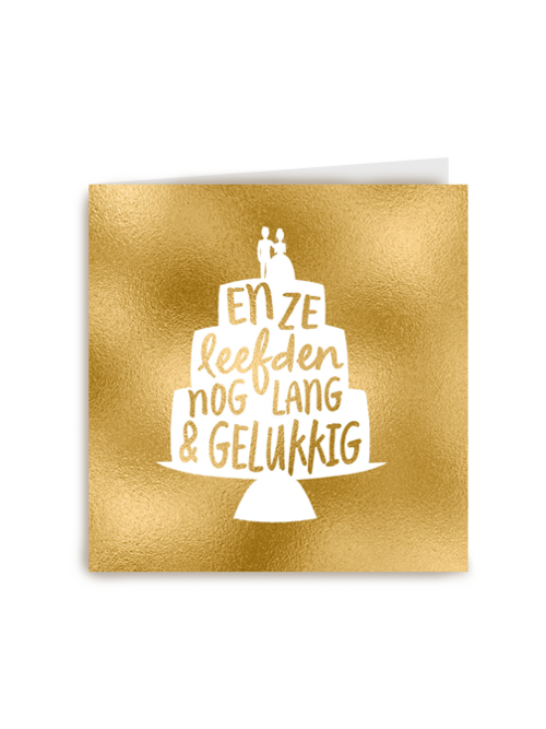 taart en ze leefden nog lang en gelukkig