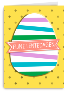 Paaskaart Fijne Lentedagen
