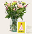 Brievenbus Bloemen Pink Touch