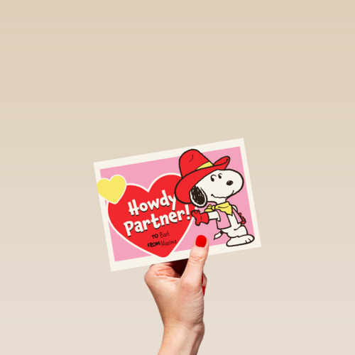 Peanuts Howdy Partner