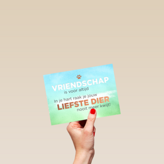 in je hart raak je je liefste dier nooit meer kwijt