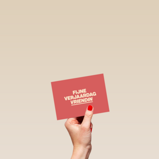 verjaardagskaart vrouw hip fijne verjaardag vriendin