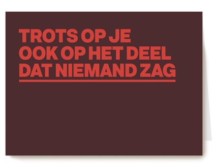&C trots op ook op het deel dat niemand zag