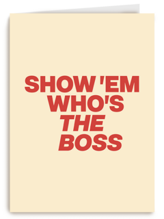 goed gedaan kaart andc show them who is boss