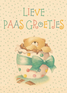 lieve paasgroetjes forever friends beertje
