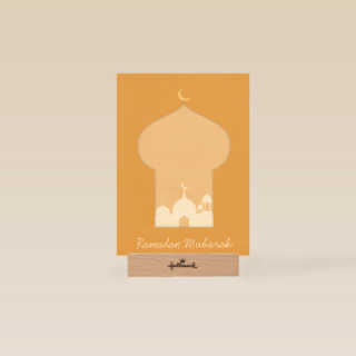 ramadan kaart moskee ramadan mubarak