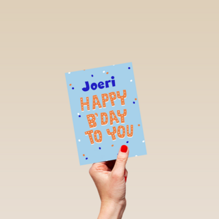 Verjaardag Happy Bday To You