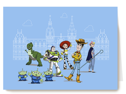 Rijksmuseum X Toy Story kaart