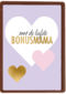 moederdag kaart stijlvol voor de liefste bonus mama