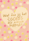 moederdag kaart klassiek wat doe jij het goed als nieuwe mama