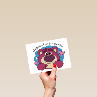 Disney Lotso Gefeliciteerd verjaardag