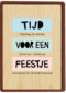 uitnodiging voor een feestje