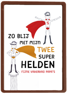 vaderdag kaart hip 2 superhelden