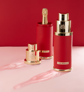 Geschenkset Champagne Piper-Heidsieck Brut + Parfum-wijnkoeler