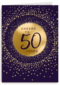 Verjaardagskaart leeftijden Man vrouw Cheers to 50 years