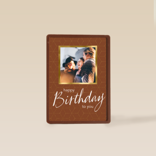 Verjaardag kaart foto stijlvol happy birthday to you