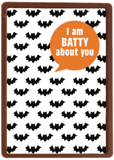 vers van de pers halloween i am batty about you