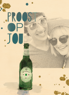 fotokaart proost op jou