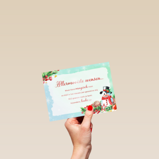Kerstkaart speciale momenten Maak Kerst magisch mooi