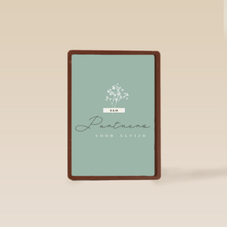 partners voor altijd met deze mooie kaart