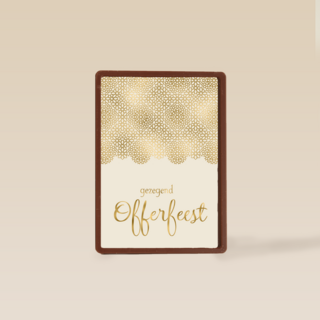 offerfeest kaart gezegend offerfeest