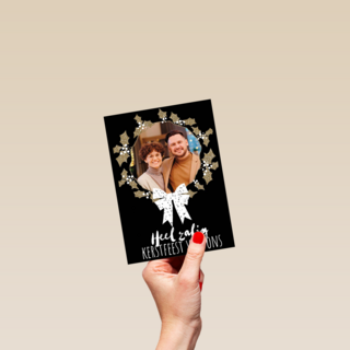 heel zalig kerstfeest met deze fotokaart