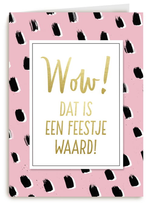 dat is een feestje waard
