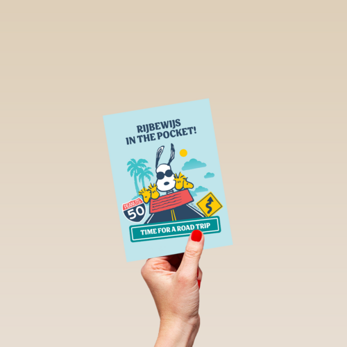Rijbewijs in de pocket Peanuts