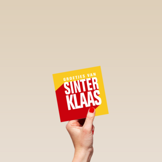 de groetjes van sinterklaas