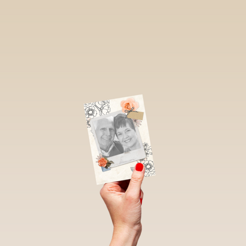 x jaar getrouwd met fotolijst