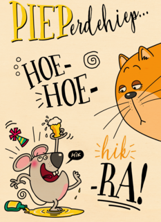 verjaardagskaart pieperdehiep hoera