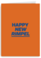 Verjaardagskaart vrouw grappig Happy new rimpel