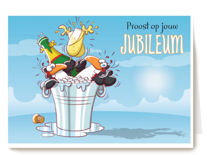 pinguin champagne jubileum