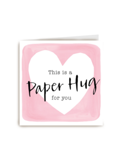 this is a lovely paper hug for you this valentine