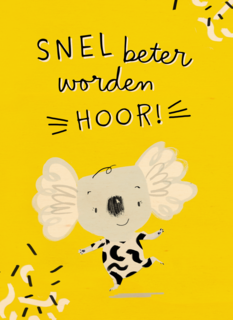 Snel beter worden koala