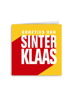 de groetjes van sinterklaas