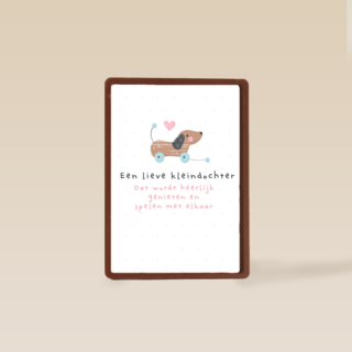 geboorte kleindochter een lieve kleindochter