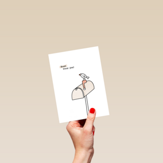 Zomaar kaart post voor jou