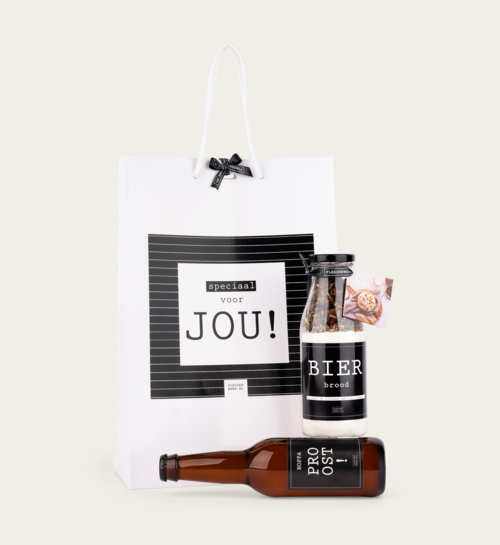 DIY Bier Brood Cadeauset 