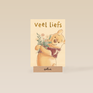 moederdag kaart winnie the pooh veel liefs