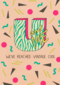 Verjaardagskaart weve reached vintage cool