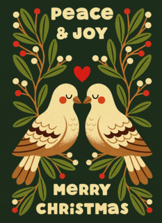 Kerst Peace And Joy