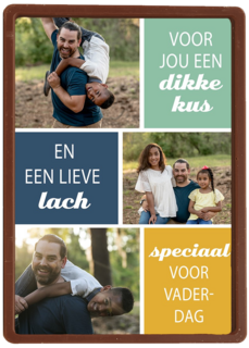 fotokaart vaderdag 3 fotos