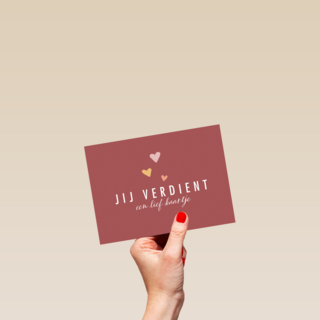 gefeliciteerd kaart vrouw jij verdient een lief kaartje powervrouw